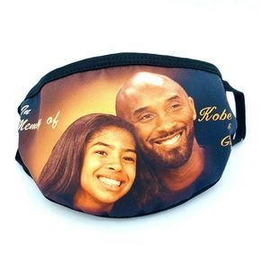 Kobe Gianna Bryant Love Tribute Face Mask